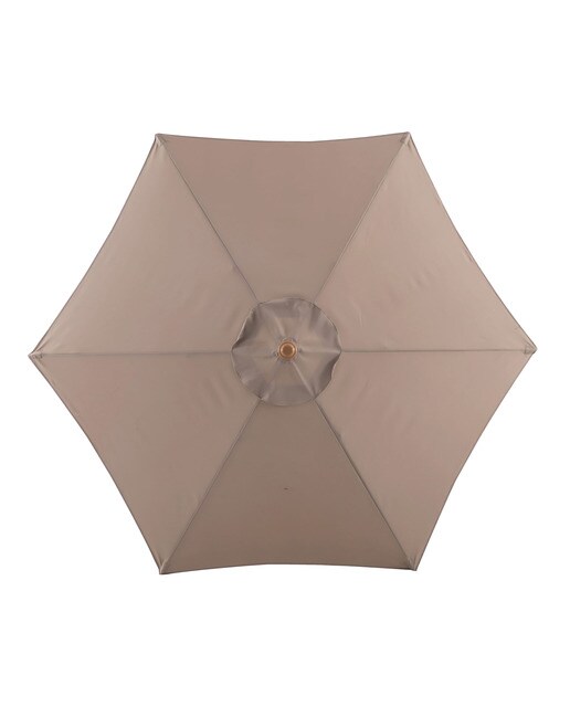Parasol redondo Kobe Basics El Corte Inglés Crudo-2