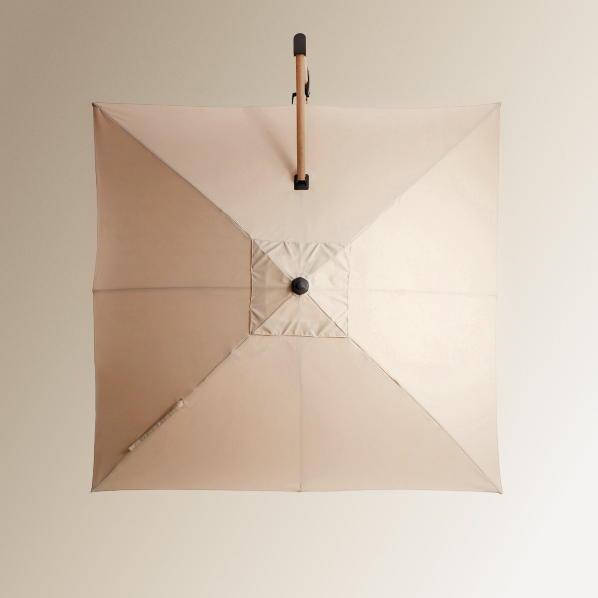 Guarda-Sol Excêntrico com Estrutura em Alumínio Gobi Natural-5