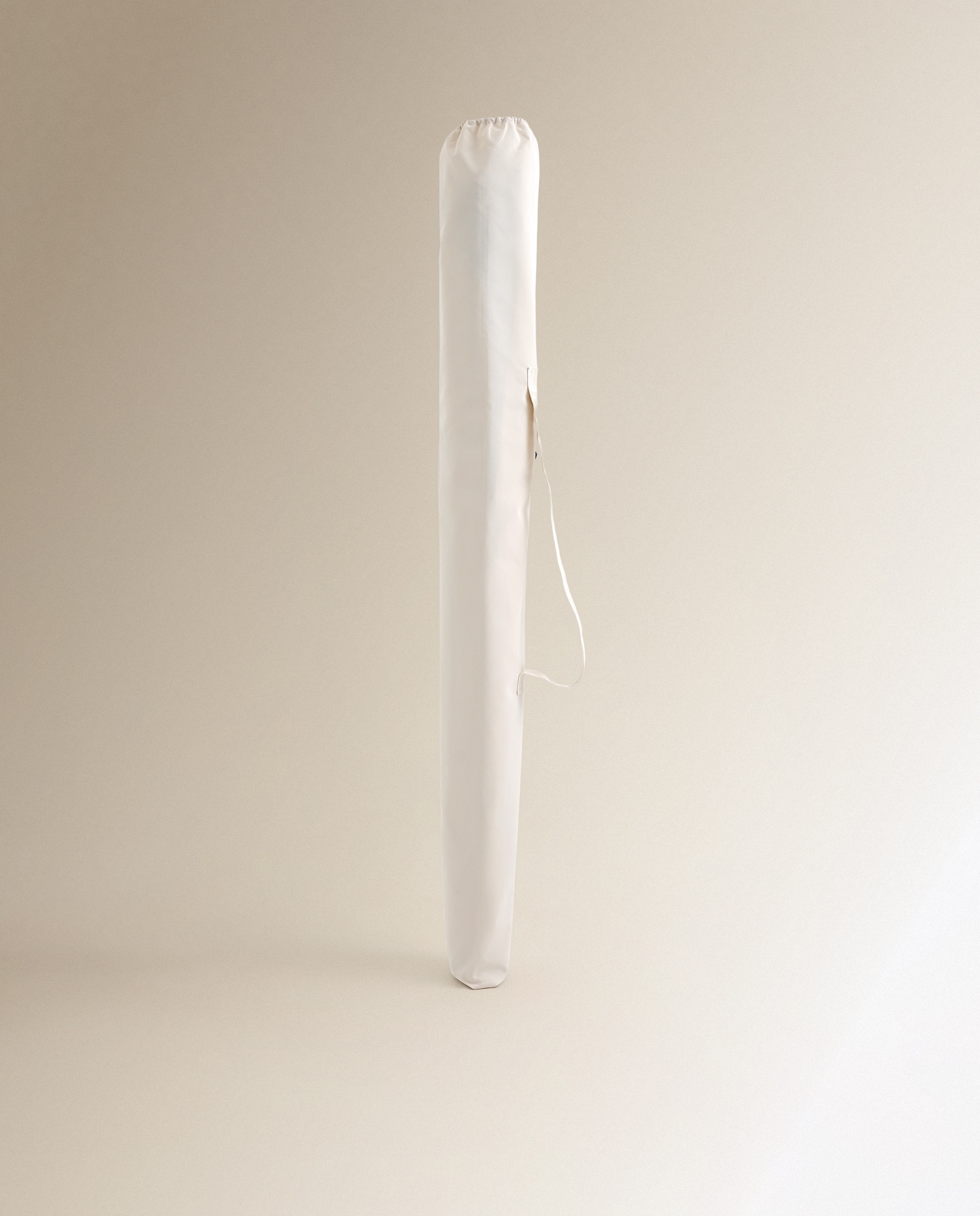 Parasol rectangular de aluminio y olefin Sahara - Blanco 200 cm Blanco-7