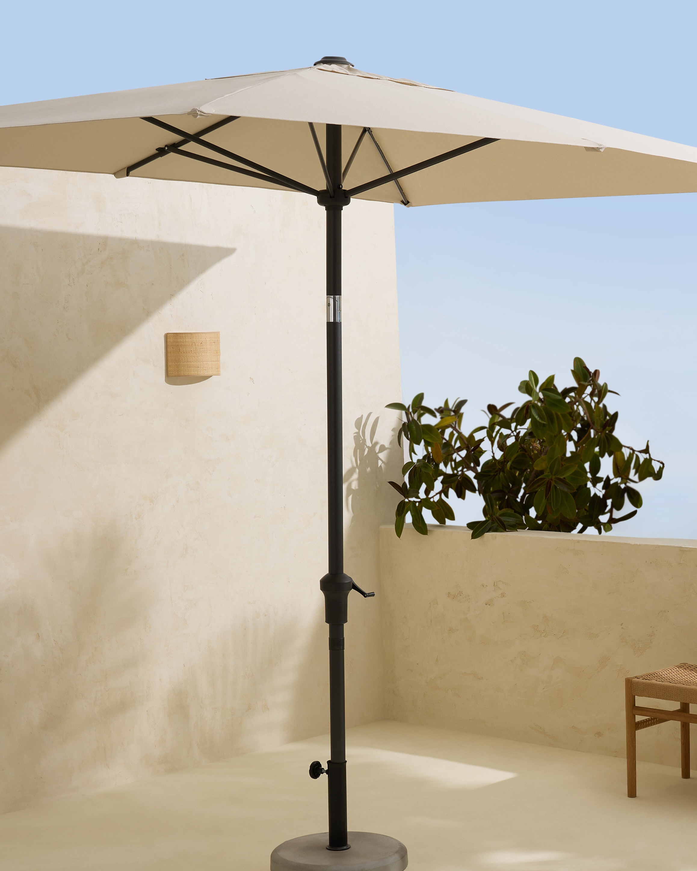 Imagem 0 de Guarda-Sol de Alumínio e Olefina Sahara