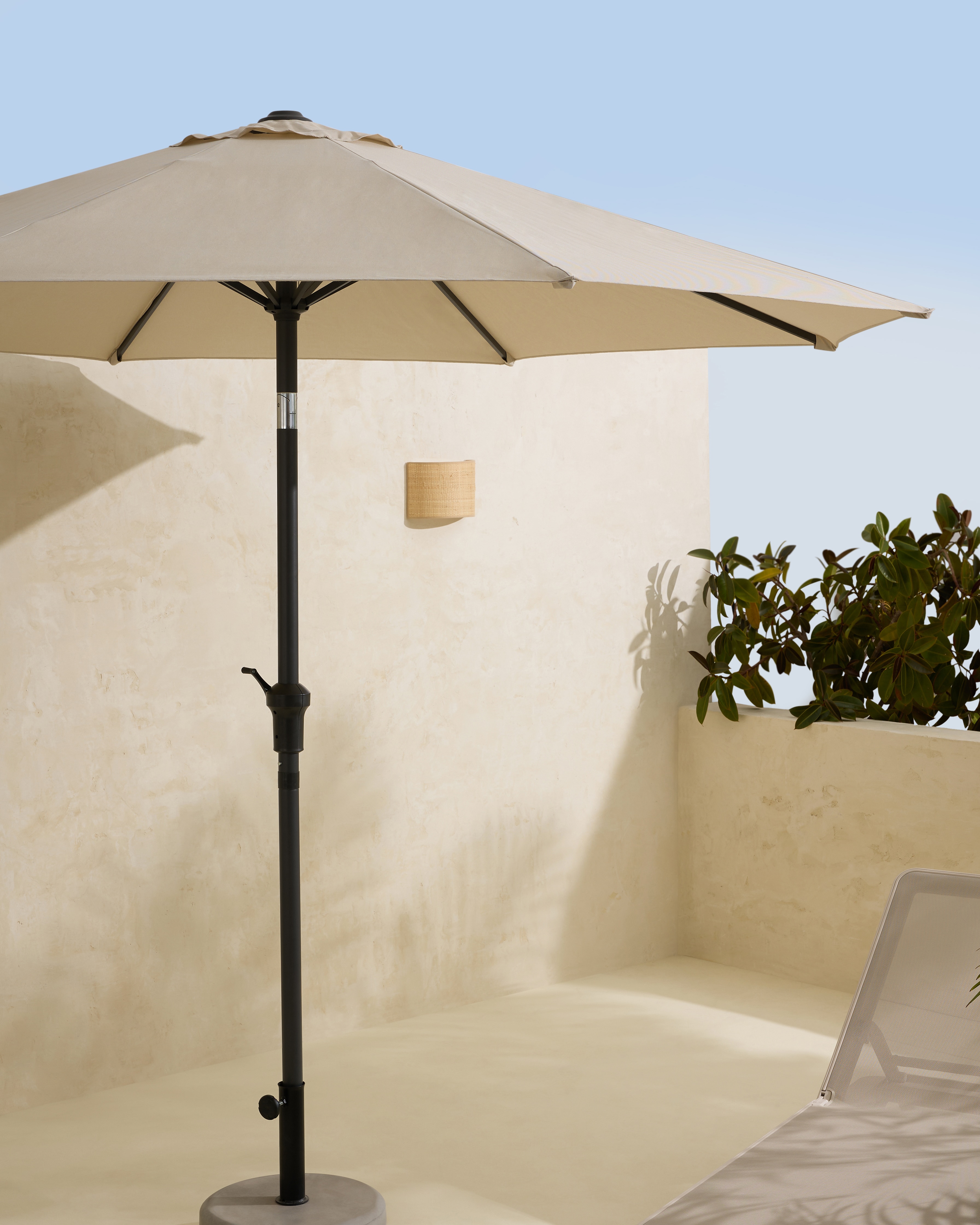 Imagem 0 de Guarda-Sol de Alumínio e Sunbrella® Sahara