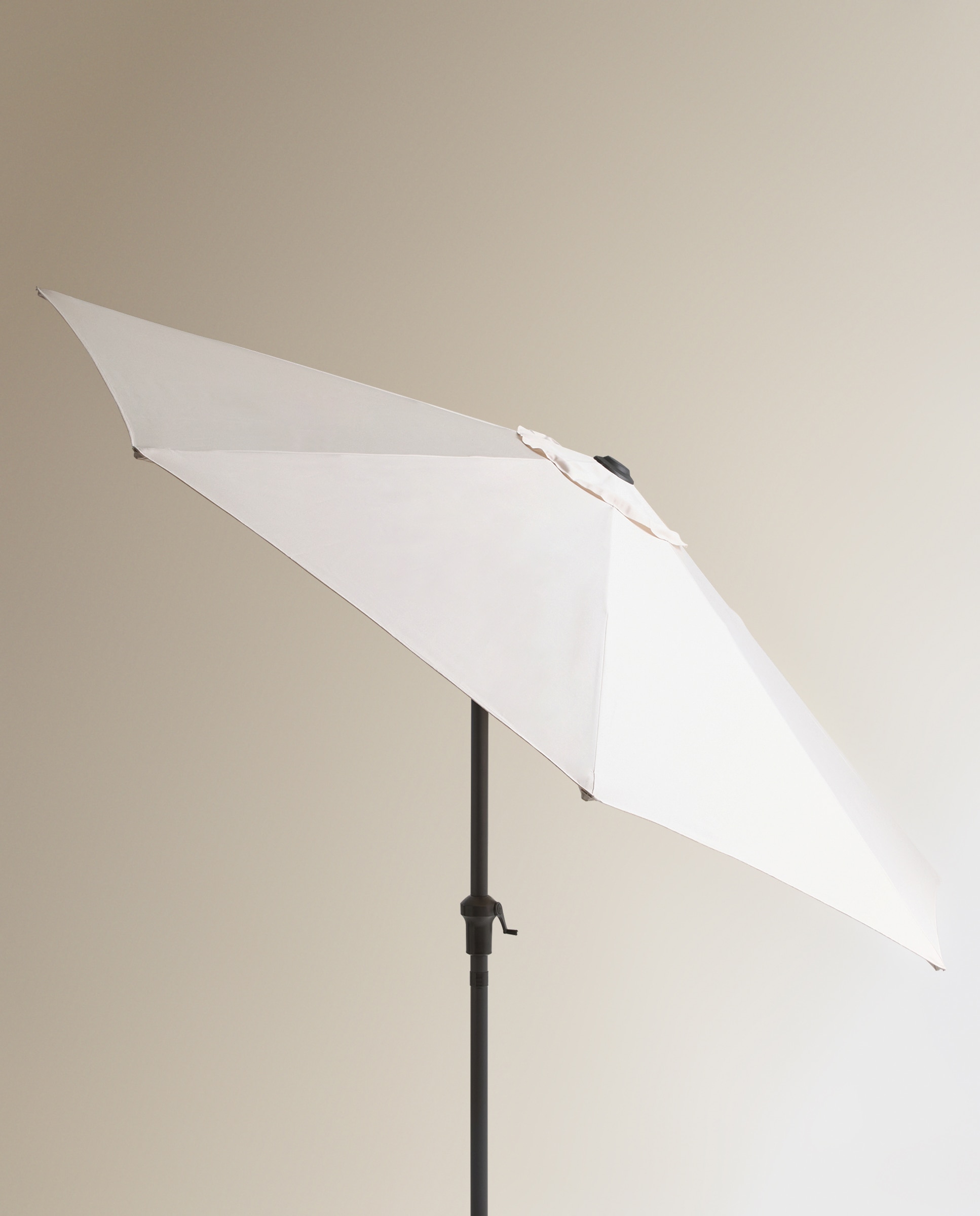 Guarda-Sol Redondo de Alumínio Sunbrella® Sahara Cru-4