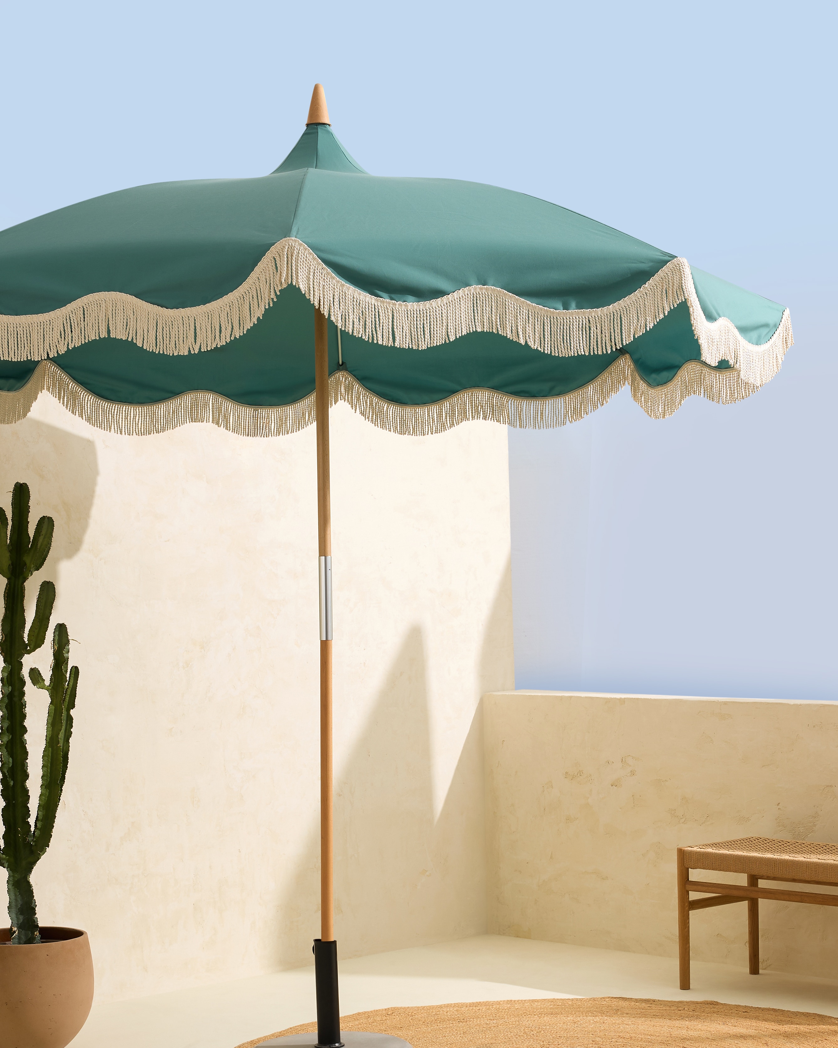 Imagem 0 de Chapéu de Sol com Franjas Marin