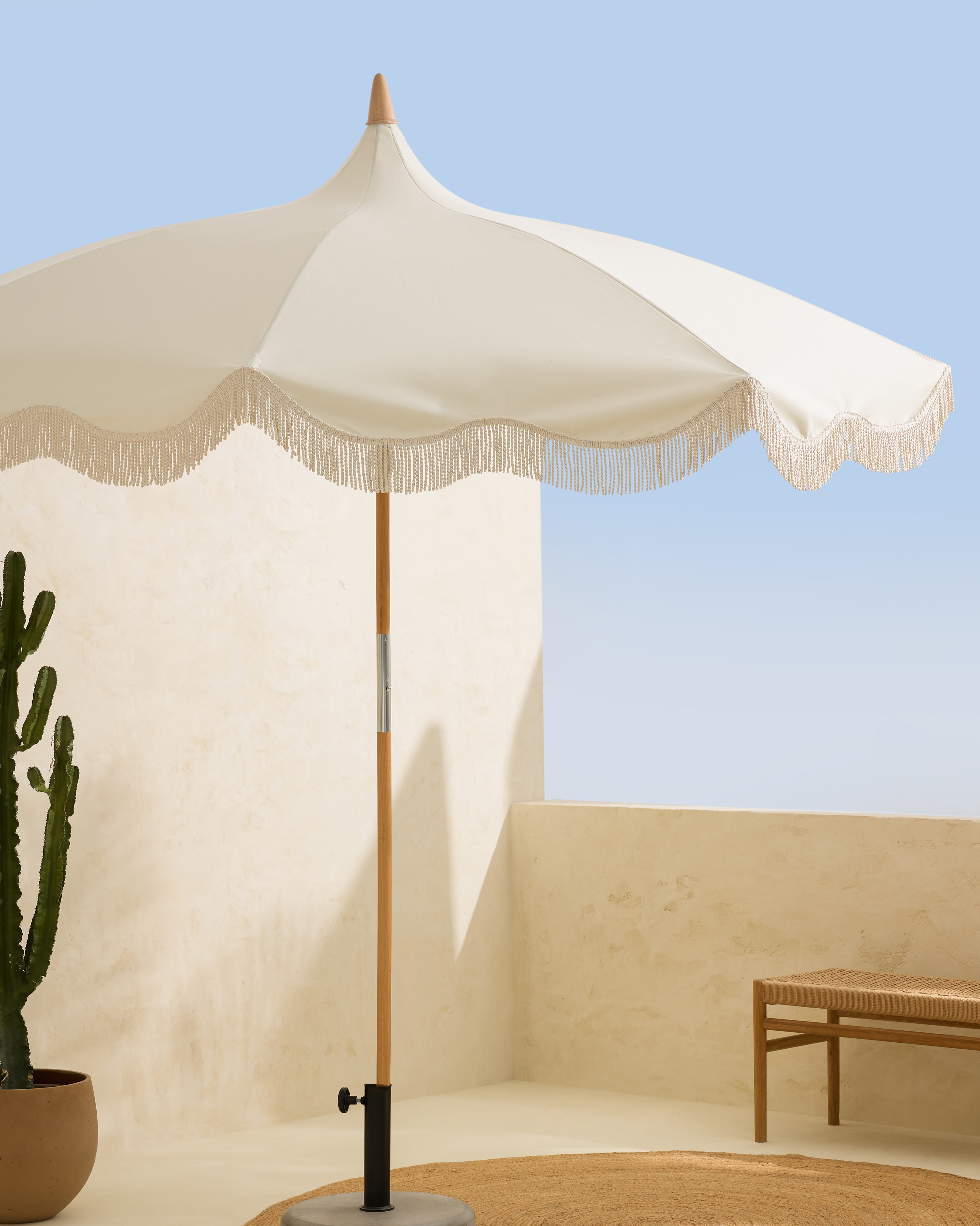 Imagem 0 de Chapéu de Sol com Franjas Marin