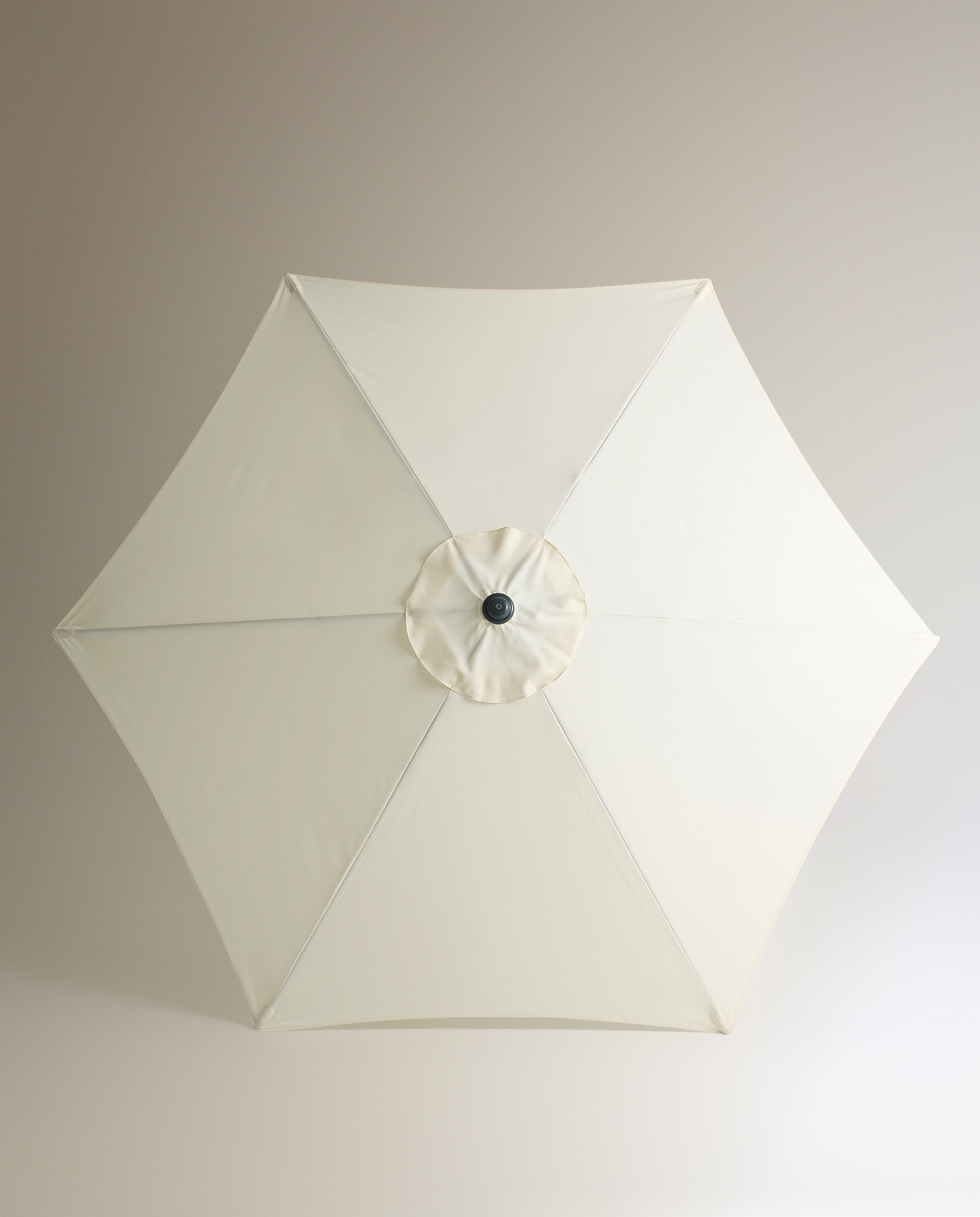 Parasol de acero New Duna Blanco-2