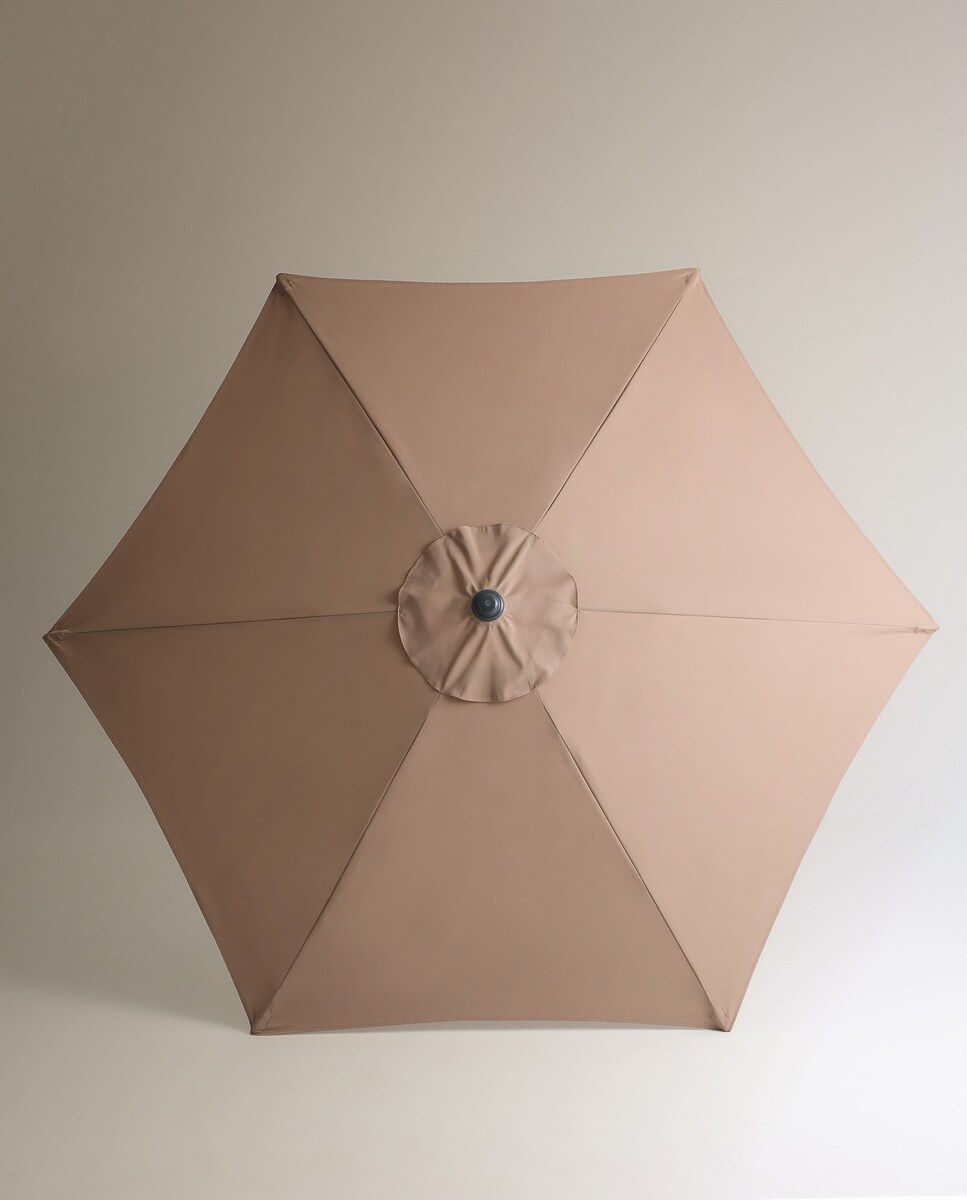 Parasol de acero New Duna Tostado-2