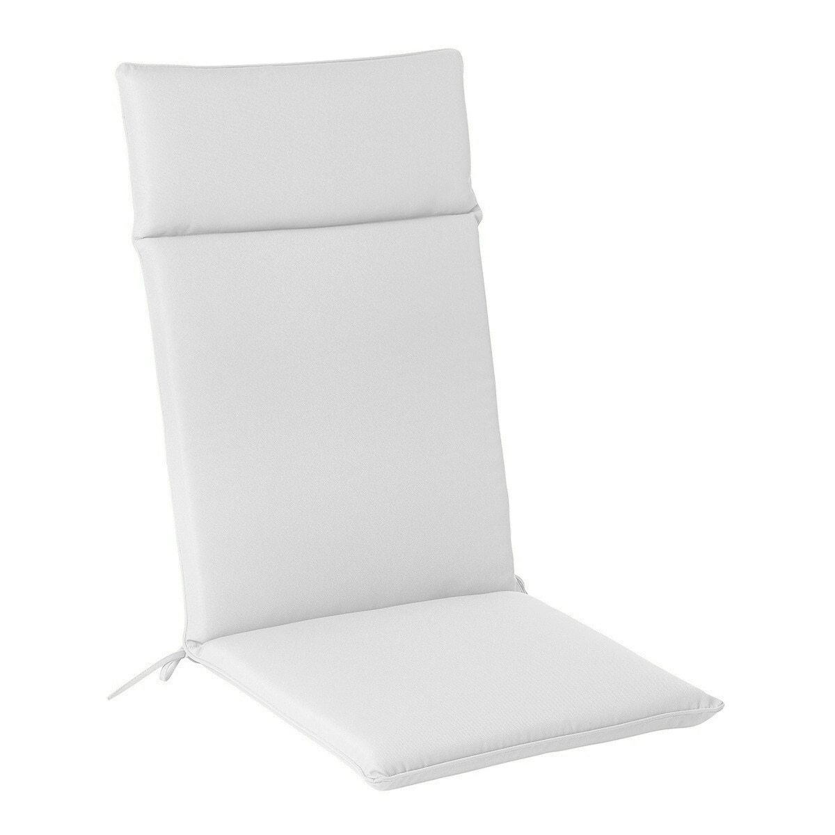 Cojín de asiento con respaldo alto Basic El Corte Inglés - Blanco roto Blanco roto-1
