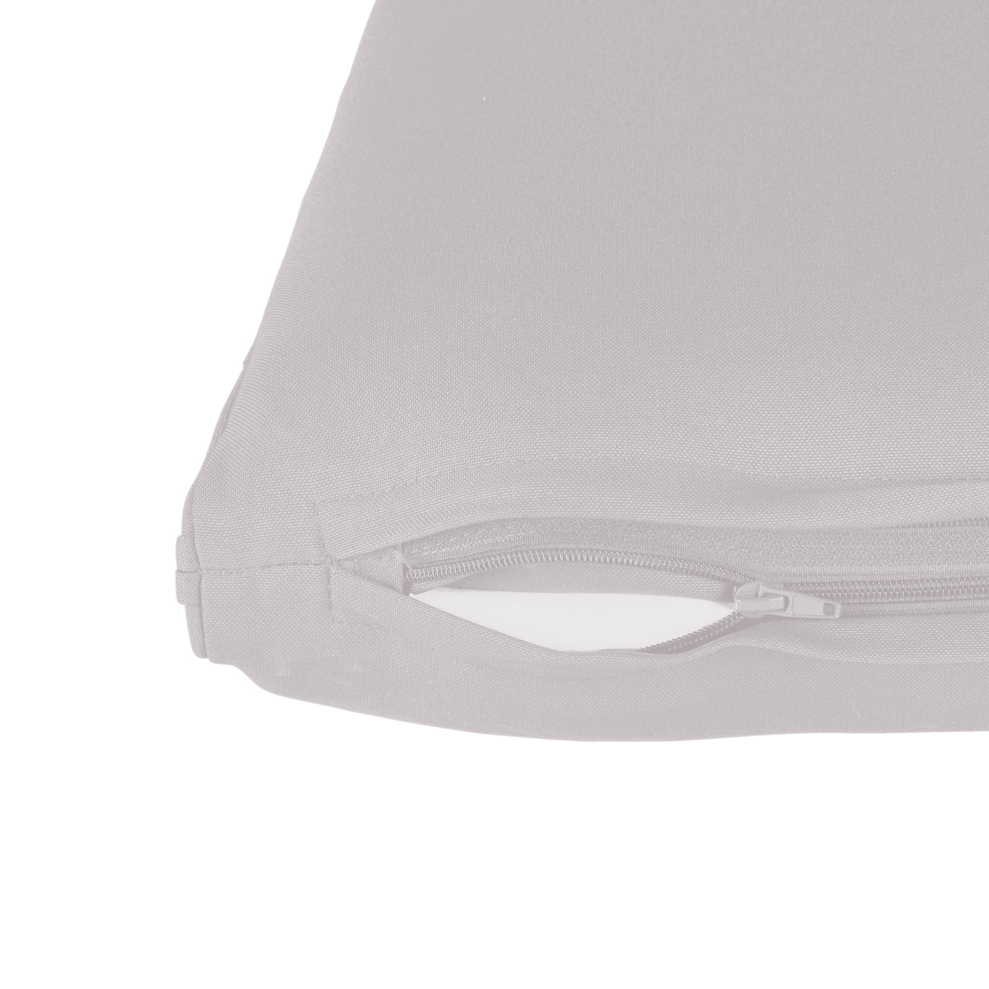 Almofada de assento com encosto alto Basic Taupe-3