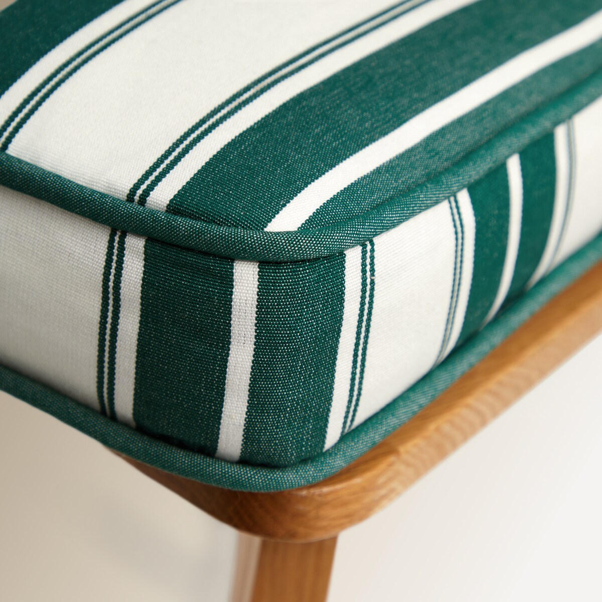 Almofada de Assento Sorrento Verde / Branco-4