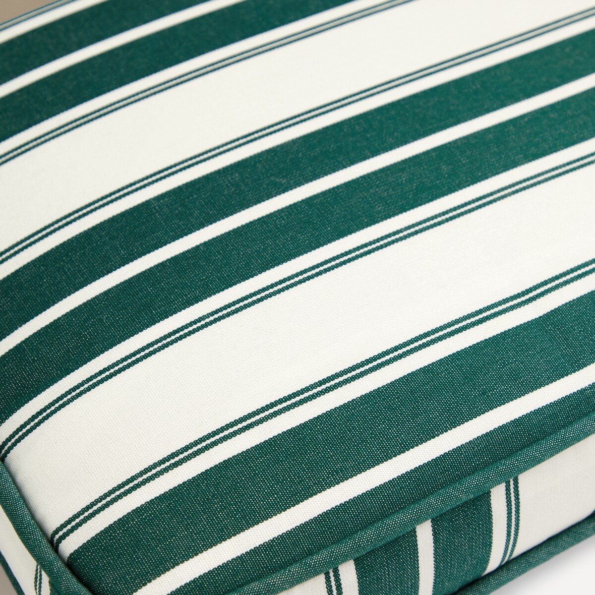 Almofada de Assento Sorrento Verde / Branco-5