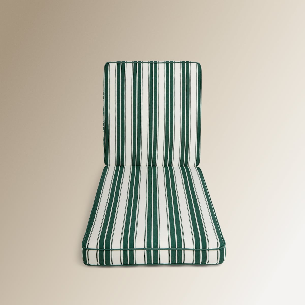 Almofada para Espreguiçadeira Sorrento Verde / Branco-2