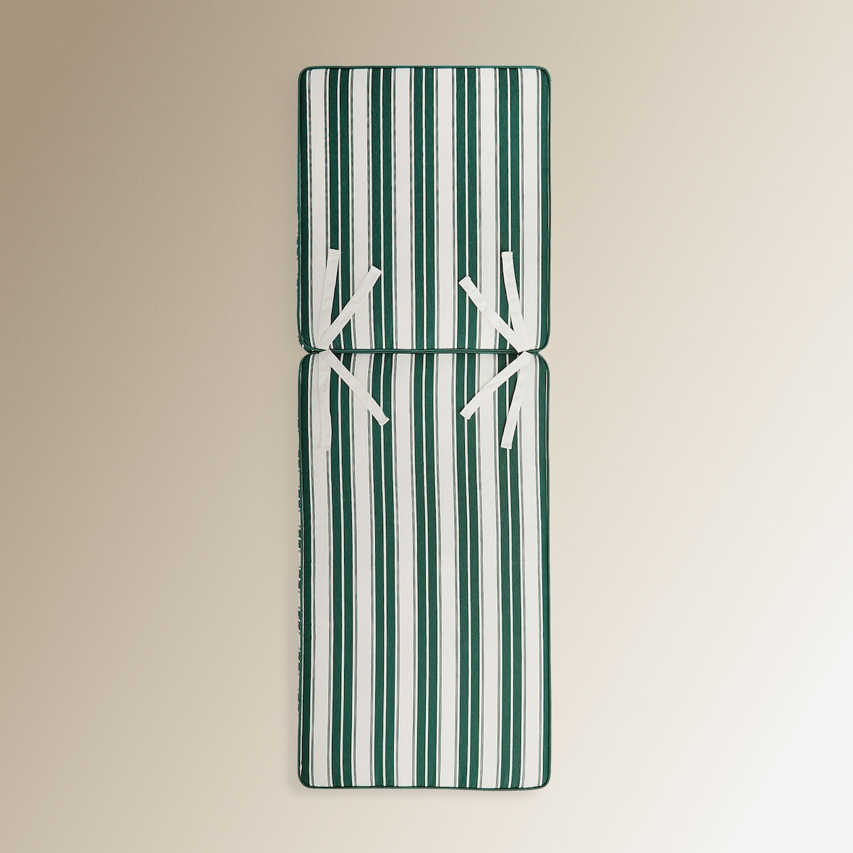 Almofada para Espreguiçadeira Sorrento Verde / Branco-5