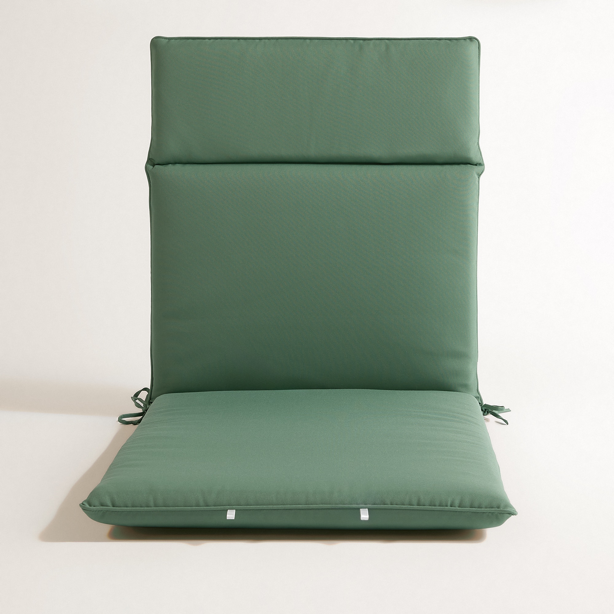 Cojín liso para tumbona 230 gr Basics El Corte Inglés Verde oscuro-2