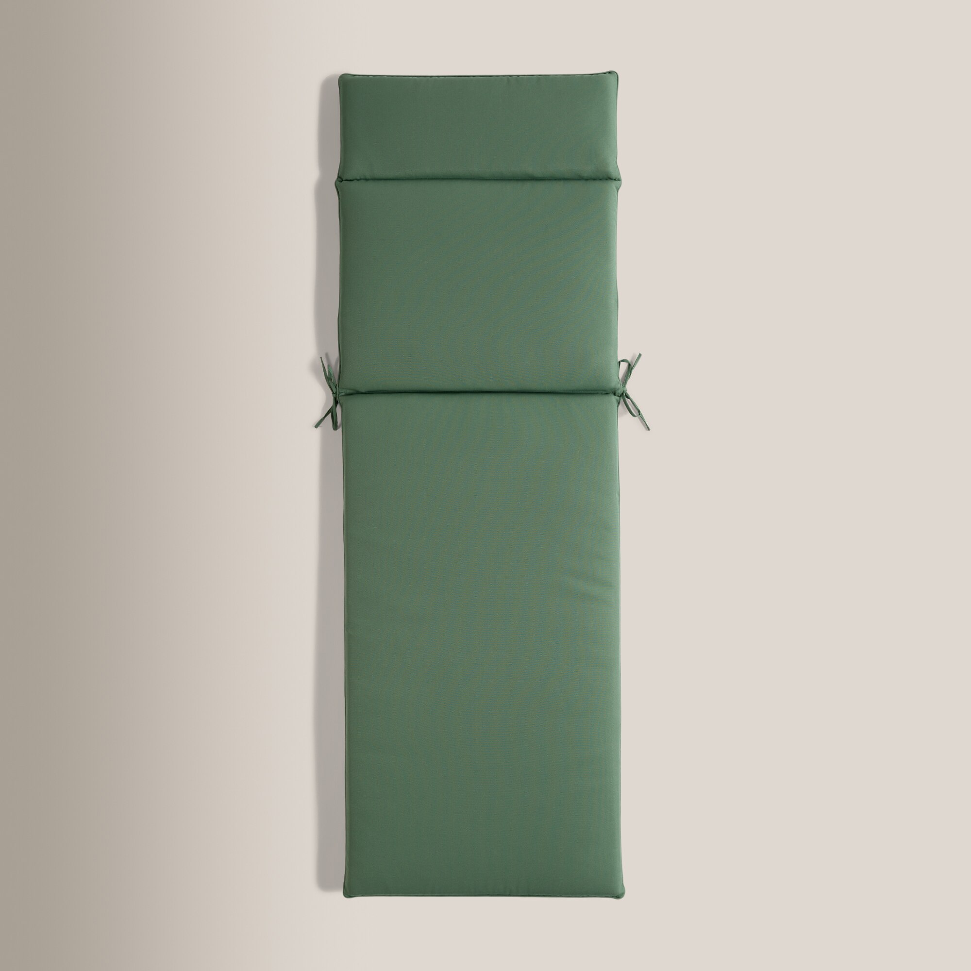 Cojín liso para tumbona 230 gr Basics El Corte Inglés Verde oscuro-5