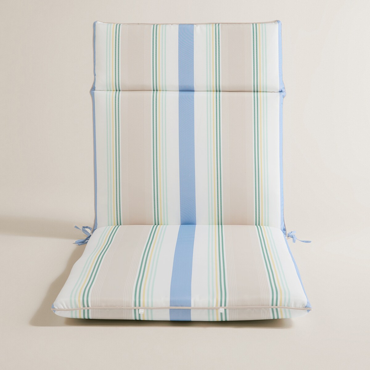 Cojín de rayas para tumbona 230 gr Basics El Corte Inglés Multicolor-2
