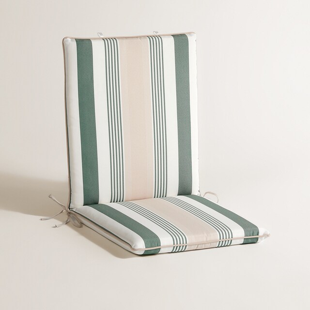 Imagen 0 de Cojín de rayas para asiento con respaldo bajo 230 gr Basics El Corte Inglés
