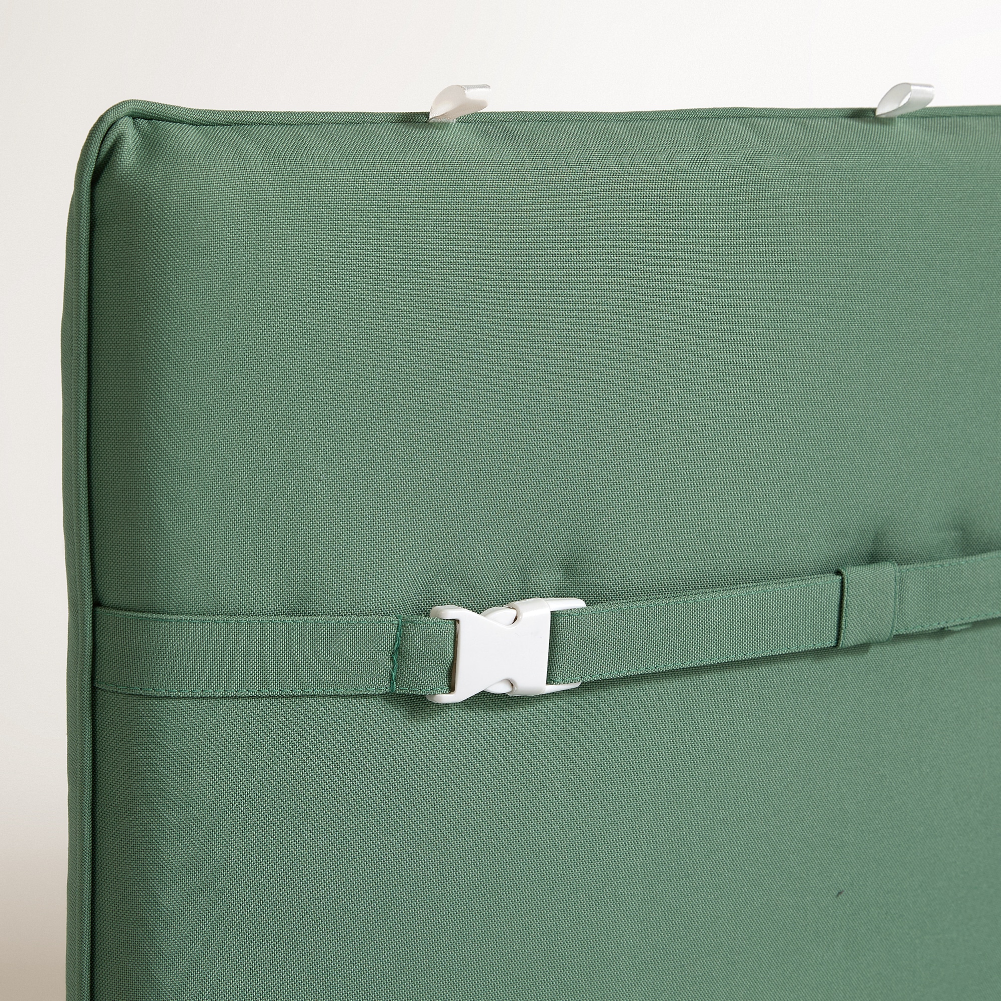Cojín liso para asiento con respaldo bajo 230 gr Basics El Corte Inglés Verde oscuro-4