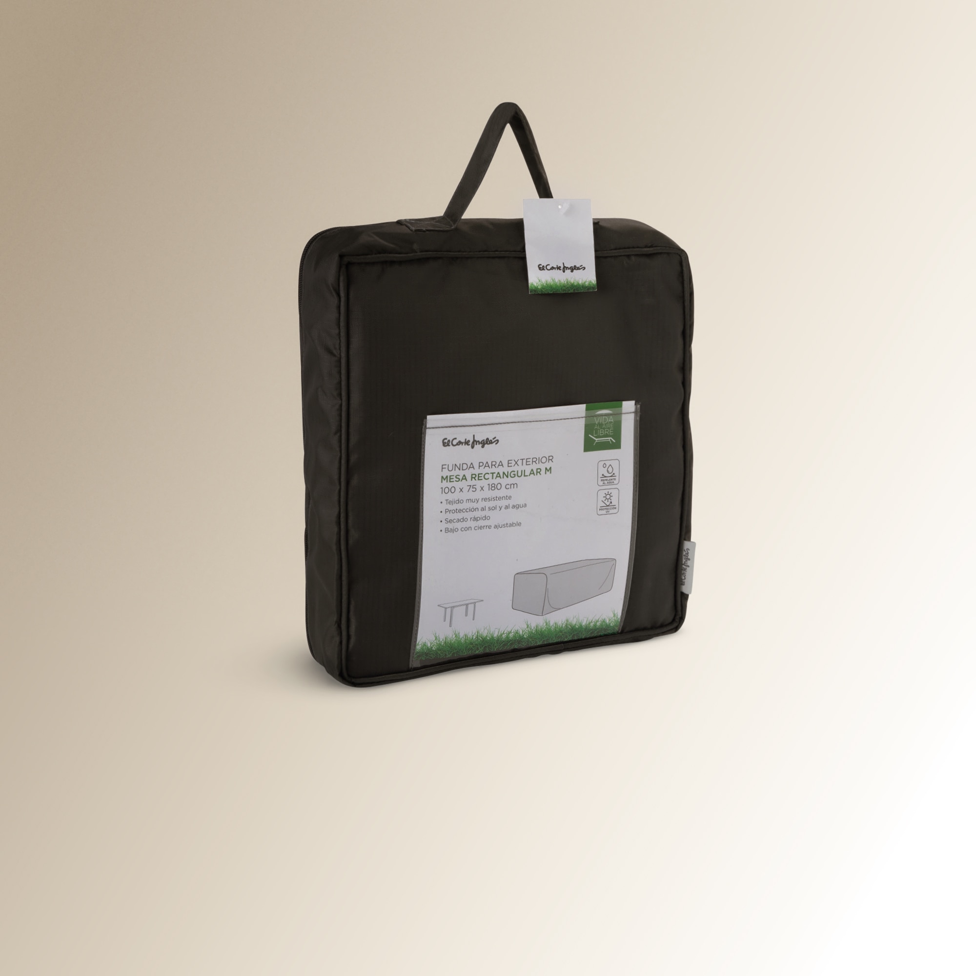 Capa para mesa rectangular de jardim Cover Antracite-2