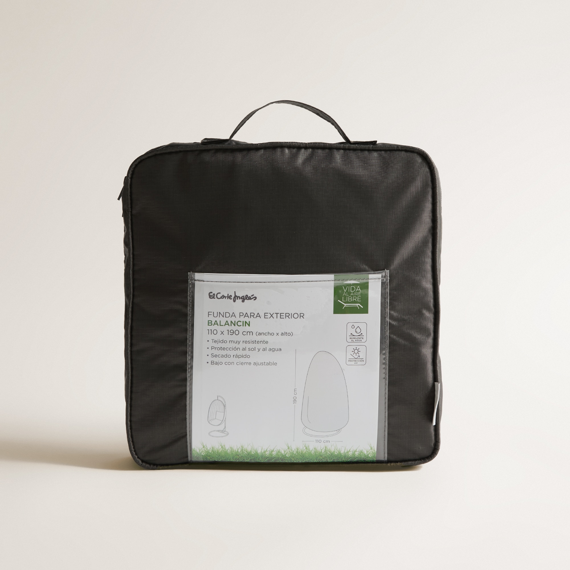 Capa para Baloiço de Jardim Cover Cinzento-5