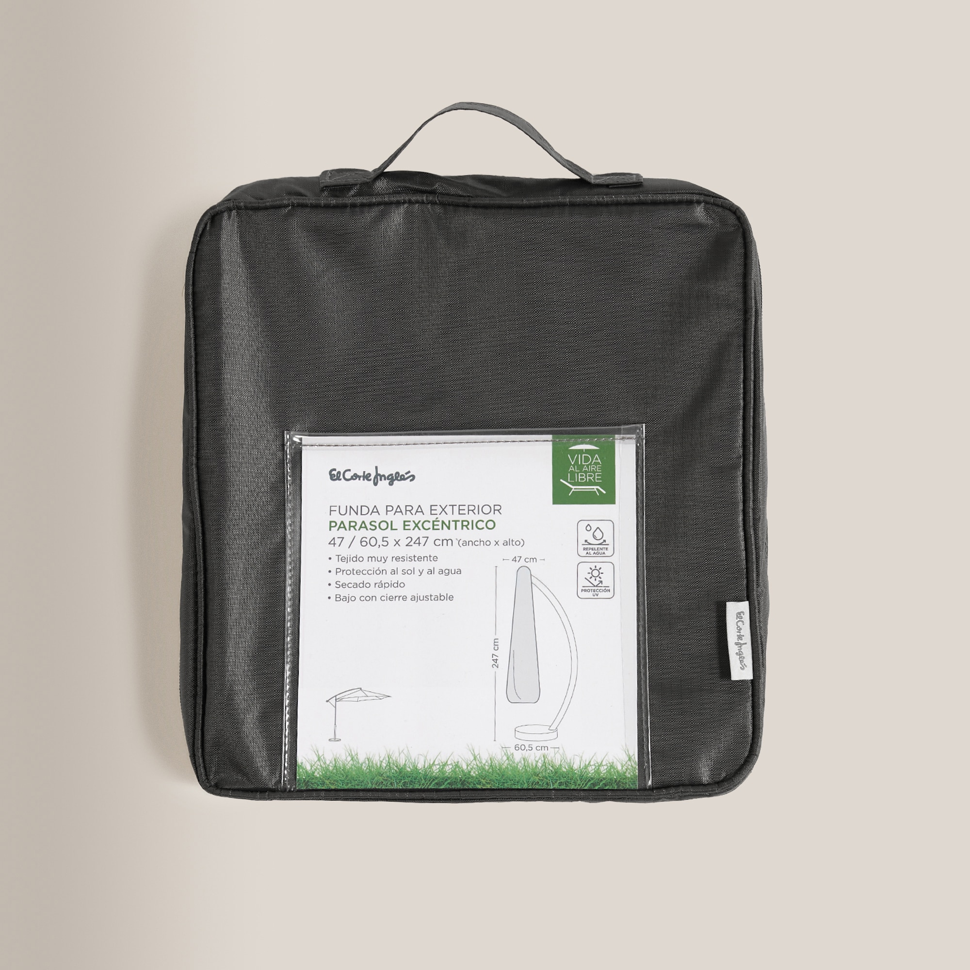 Capa de guarda-sol excêntrico Cover Cinzento-5