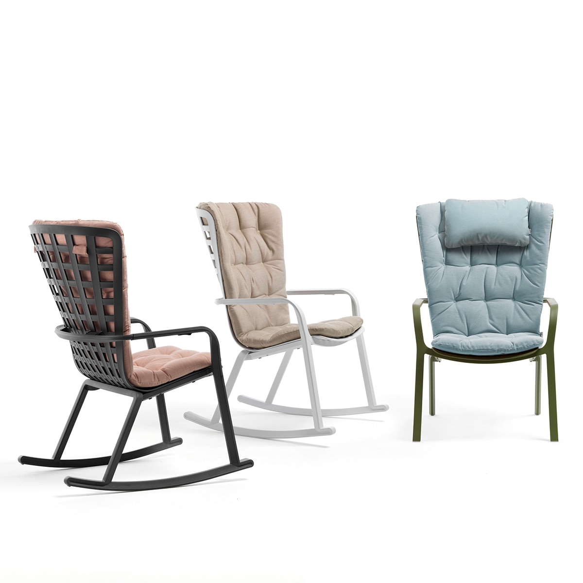 Imagen 3 de Cojín de respaldo alto Folio Nardi - Gris Gris