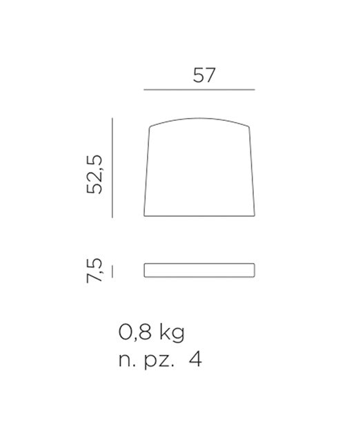 Almofada de Encosto para Poltrona Net Cinzento-2