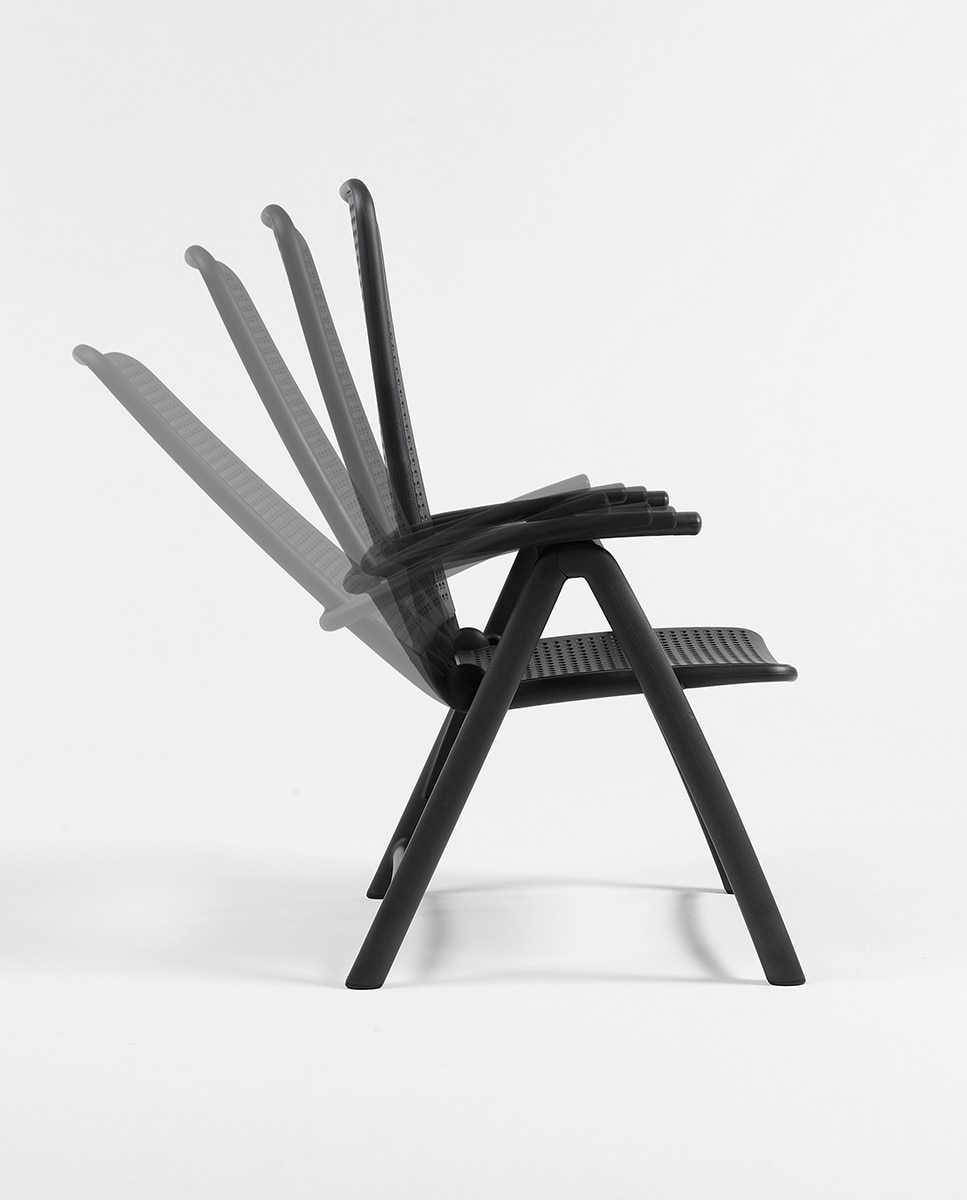 Imagen 4 de Sillón de jardín plegable Darsena Nardi - Antracita Antracita