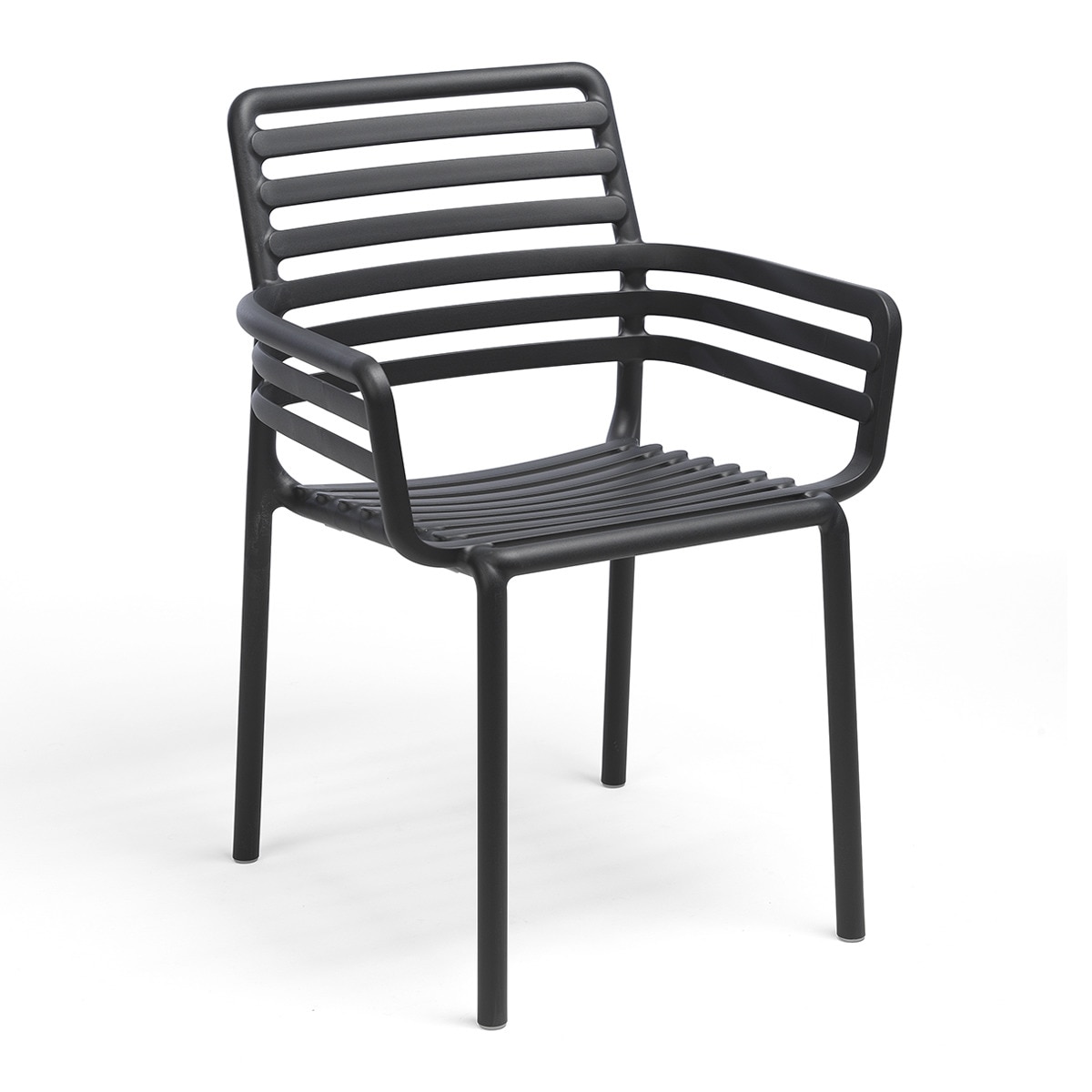 Sillón de jardín apilable Doga Nardi - Antracita Antracita-1