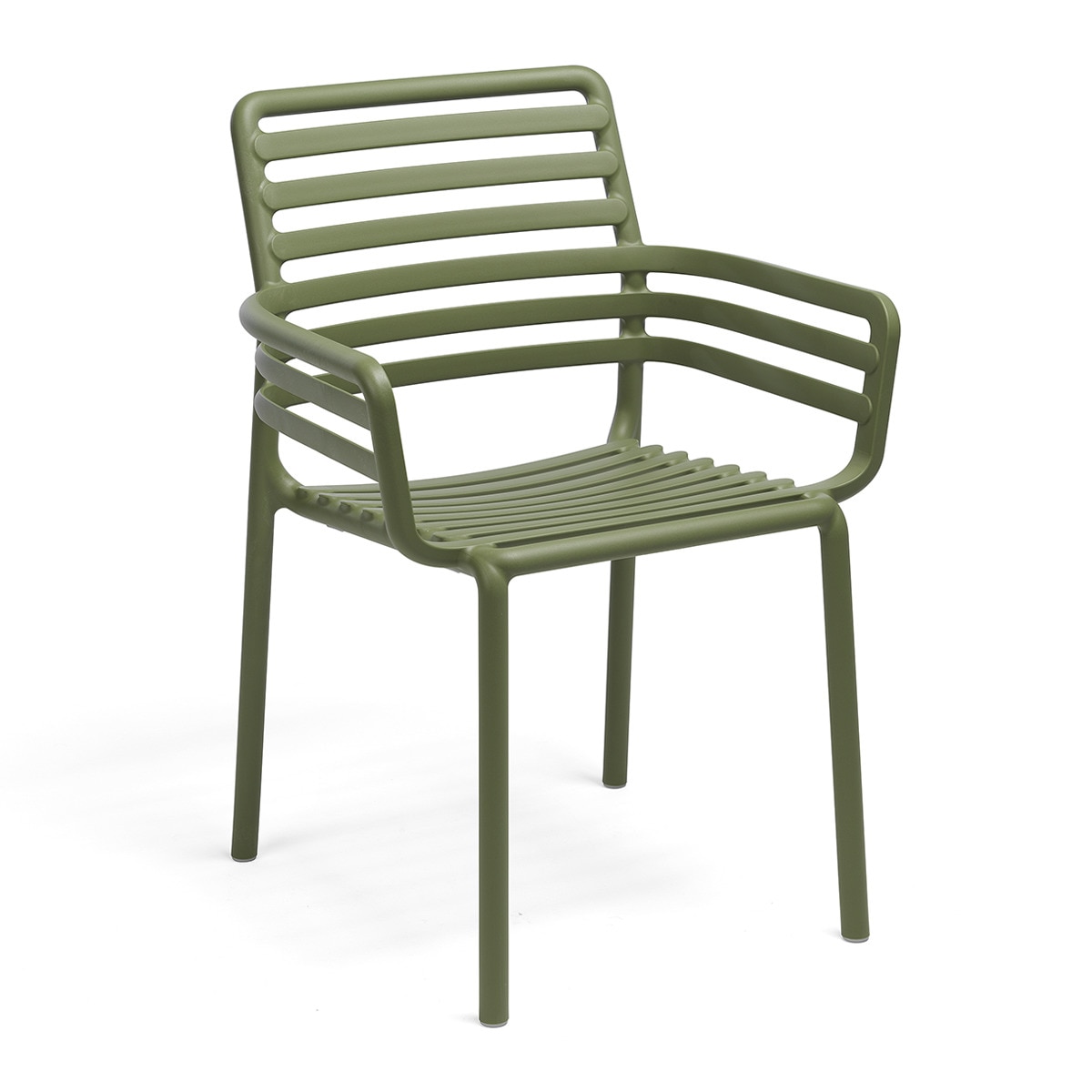 Sillón de jardín apilable Doga Nardi - Verde Verde-1