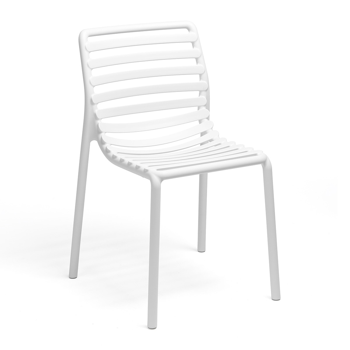 Silla de jardín apilable Doga Nardi - Blanco Blanco-1