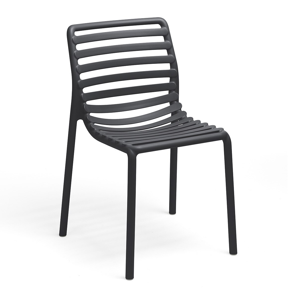 Silla de jardín apilable Doga Nardi - Antracita Antracita-1