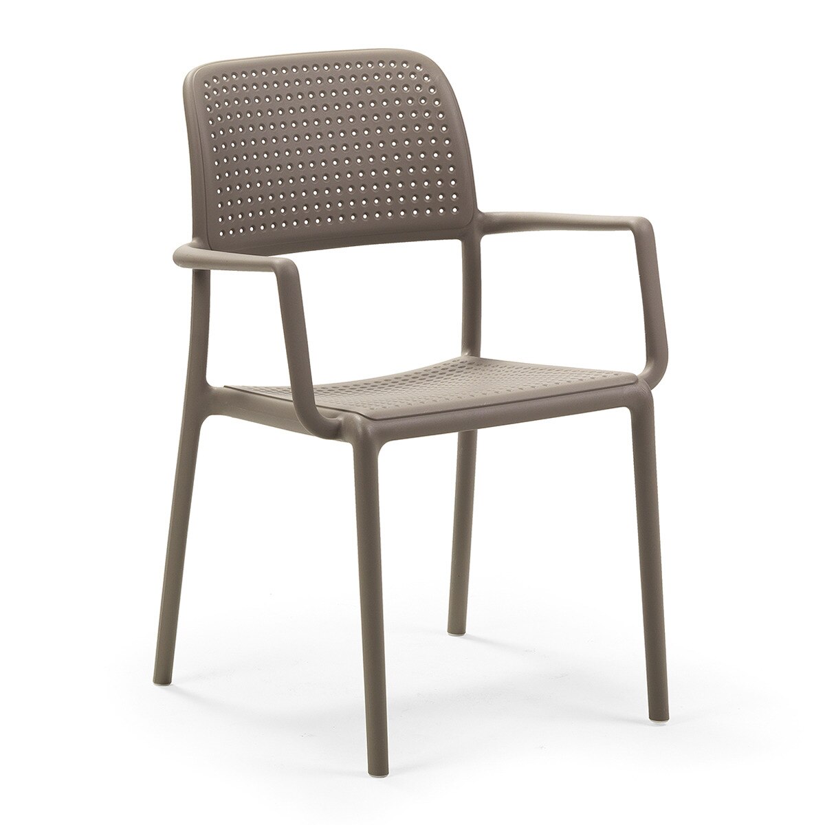 Sillón de jardín de resina apilable Bora Nardi - Topo Topo-1