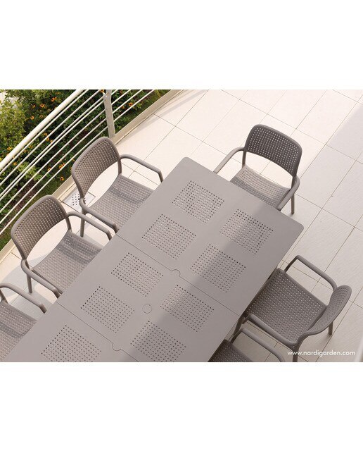 Sillón de jardín de resina apilable Bora Nardi - Topo Topo-2