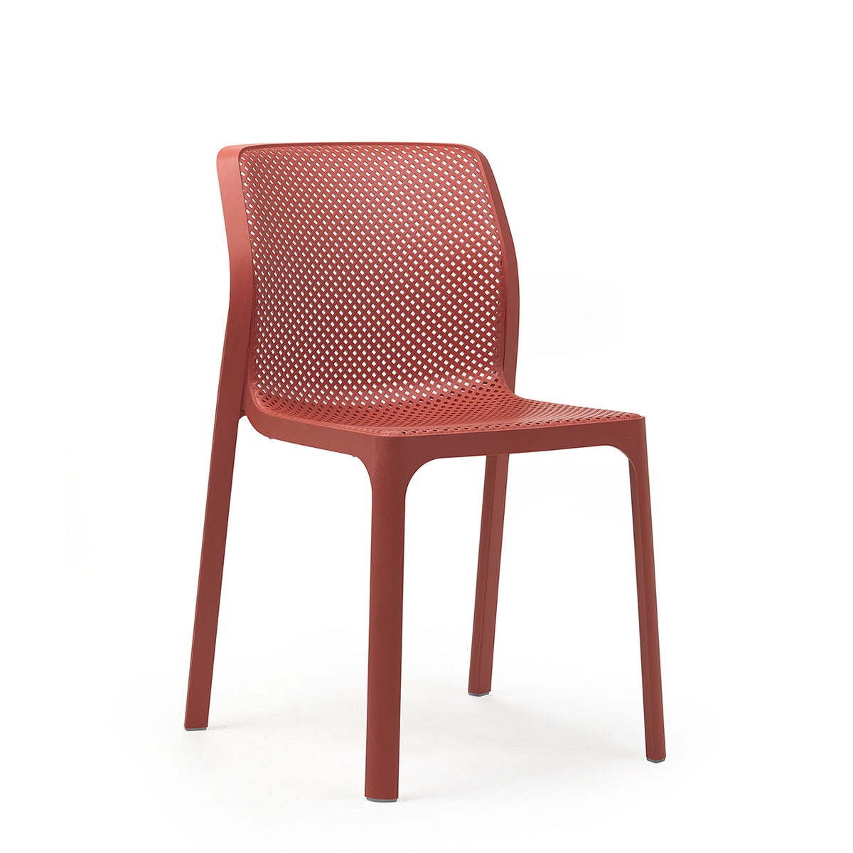 Silla de jardín apilable Bit Nardi - Coral Coral-1