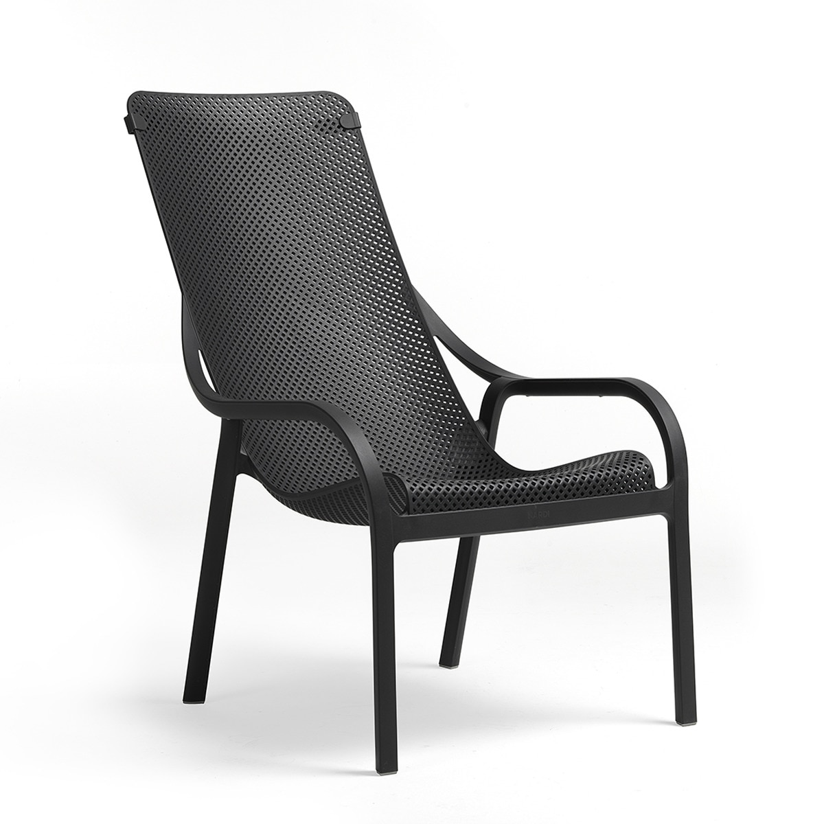 Sillón bajo de jardín Net Nardi - Antracita Antracita-1