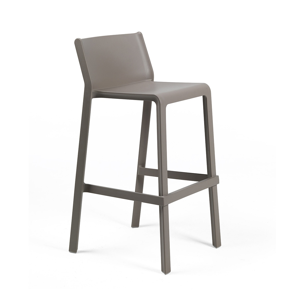 Banco Alto de Jardim de Resina Trill Taupe-1