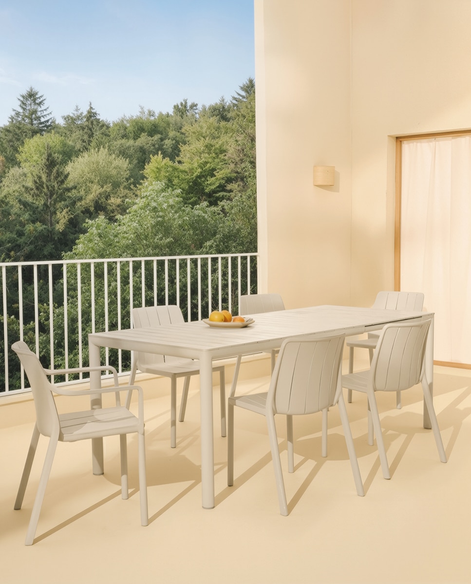 Cadeira de Jardim Tiberina Nardi Creme-7