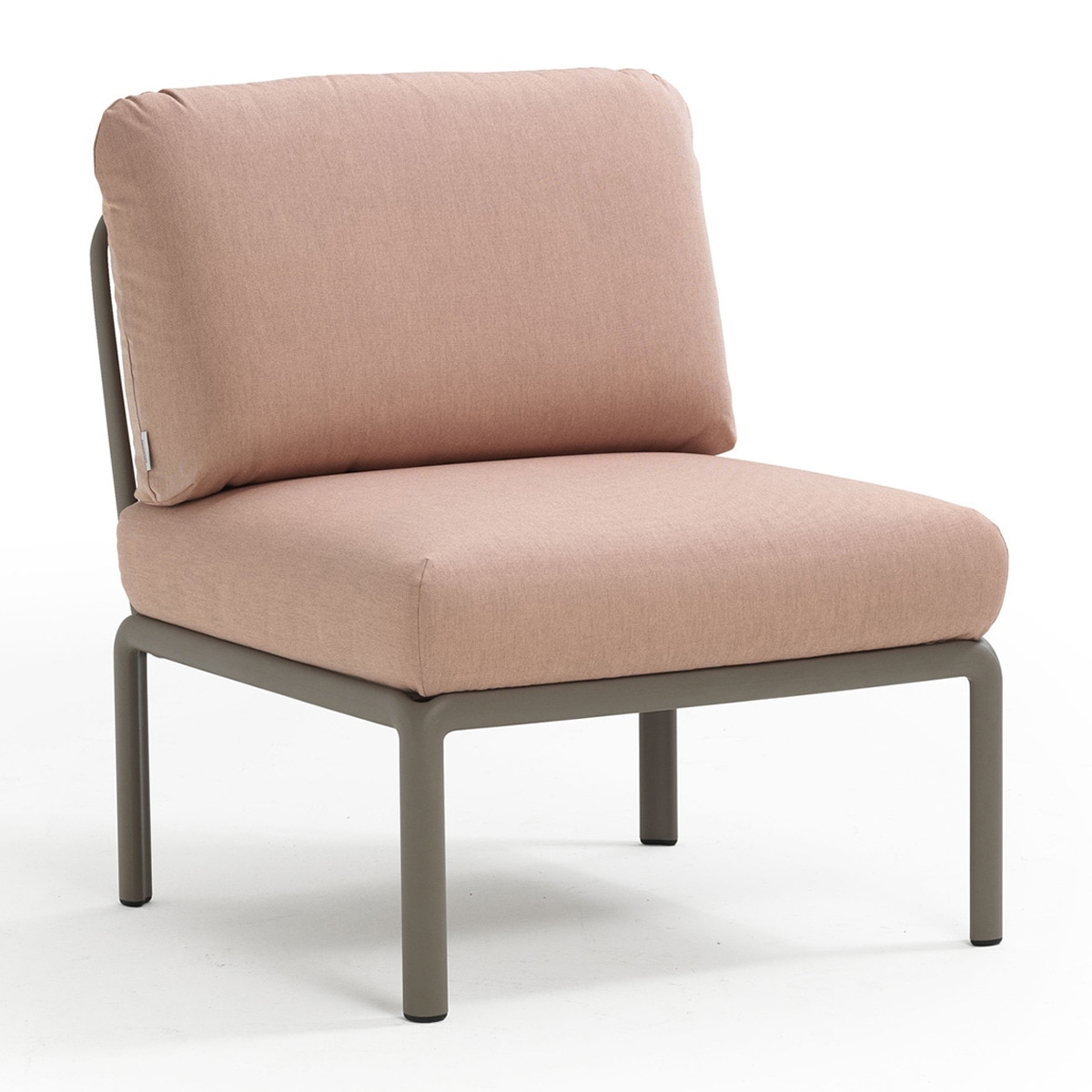 Módulo central para sofá de jardín Komodo Nardi - Topo / Rosa Topo / Rosa-1