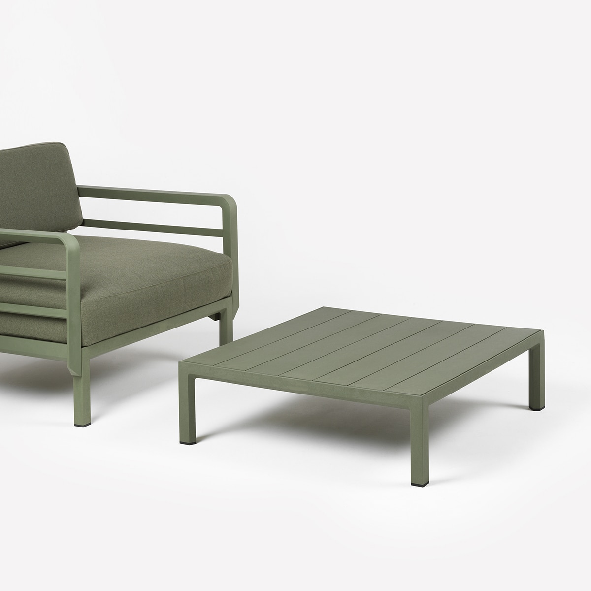 Sillón de jardín de polipropileno Máximo Nardi - Verde Verde-3