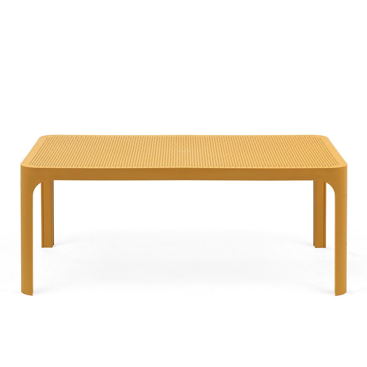 Mesa de jardín de resina Net Nardi - Mostaza Mostaza-1