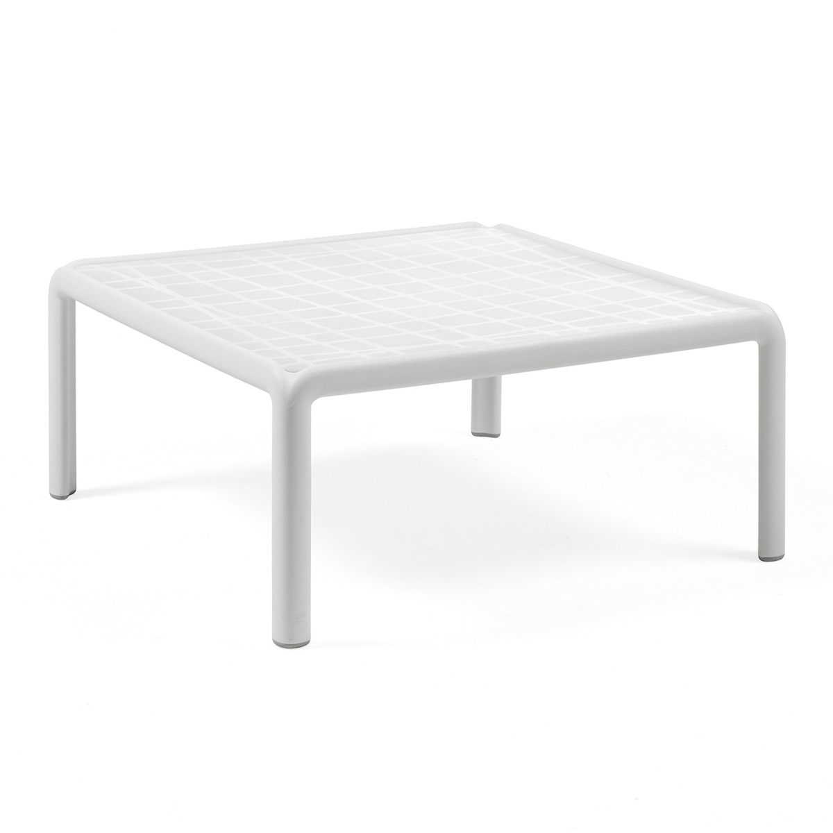 Mesa de centro de jardín de resina Komodo Nardi - Blanco Blanco-1