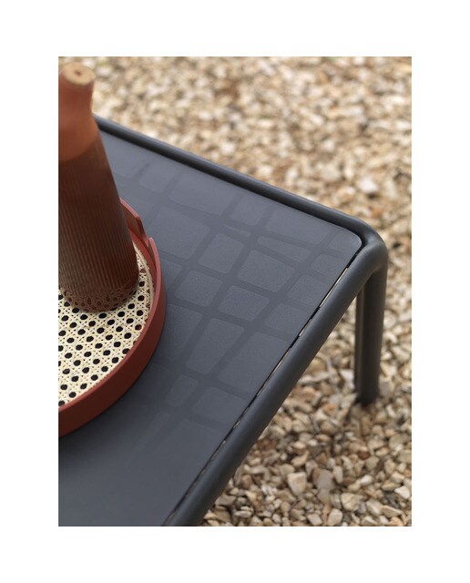 Mesa de centro de jardín de resina Komodo Nardi - Antracita Antracita-3