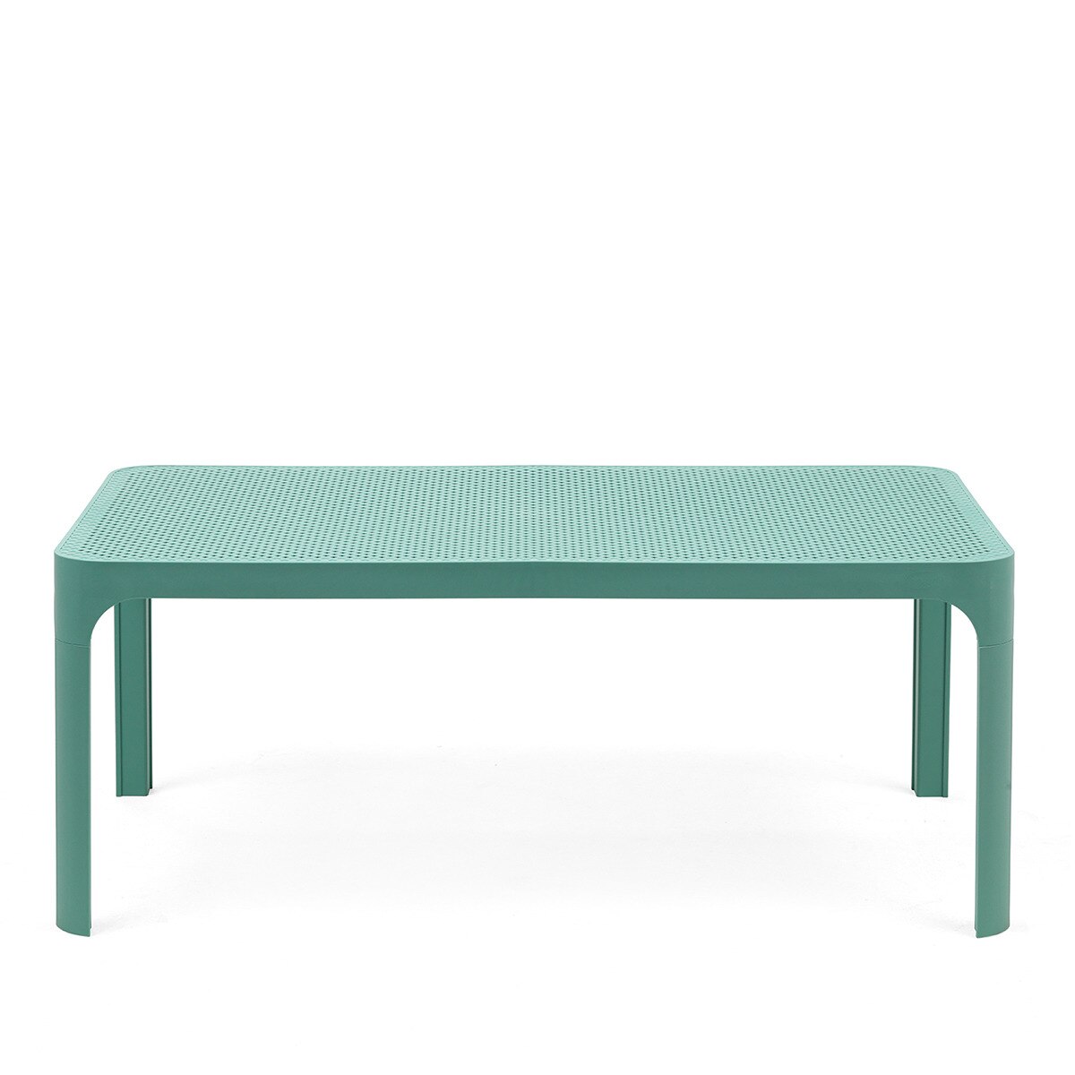 Mesa de jardín de resina Net Nardi - Turquesa Turquesa-1