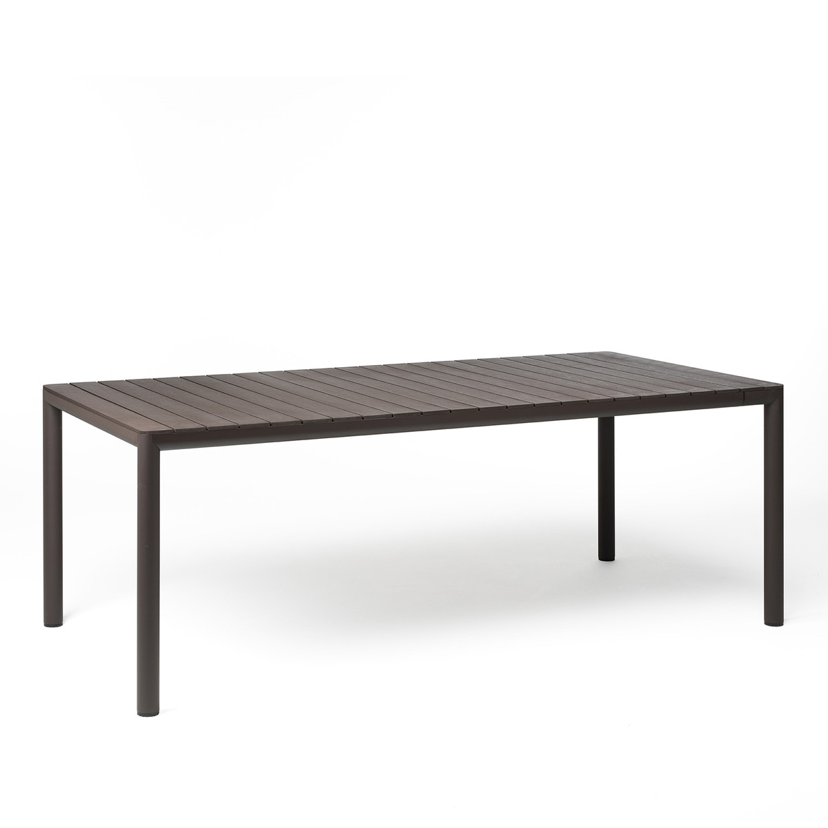 Mesa extensible de jardín Tevere Nardi - Marrón 211/275 cm Marrón-1