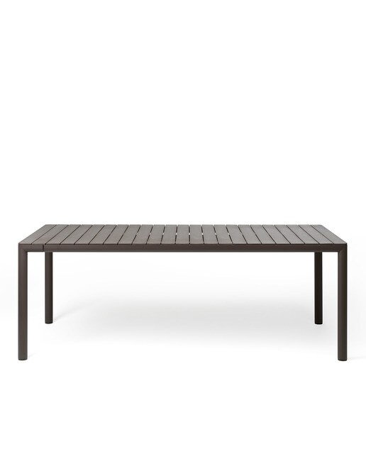 Mesa extensible de jardín Tevere Nardi - Marrón 211/275 cm Marrón-2