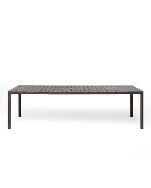 Mesa extensible de jardín Tevere Nardi - Marrón 211/275 cm Marrón-3
