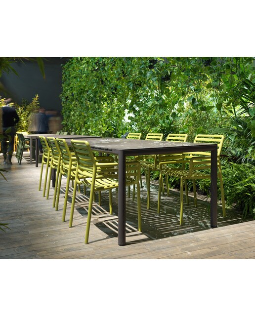 Mesa extensible de jardín Tevere Nardi - Marrón 211/275 cm Marrón-7