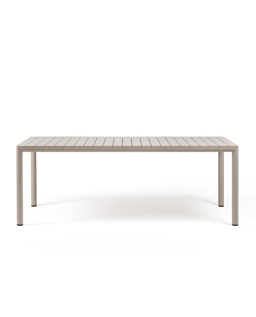 Mesa extensible de jardín Tevere Nardi - Crema 211/275 cm Crema-2