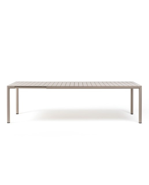 Mesa extensible de jardín Tevere Nardi - Crema 211/275 cm Crema-4