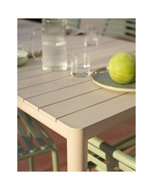 Mesa extensible de jardín Tevere Nardi - Crema 211/275 cm Crema-5